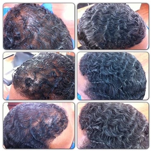 Miniatura 7 de Meantime - Sistema de mejora del cabello fino (marrón oscuro)