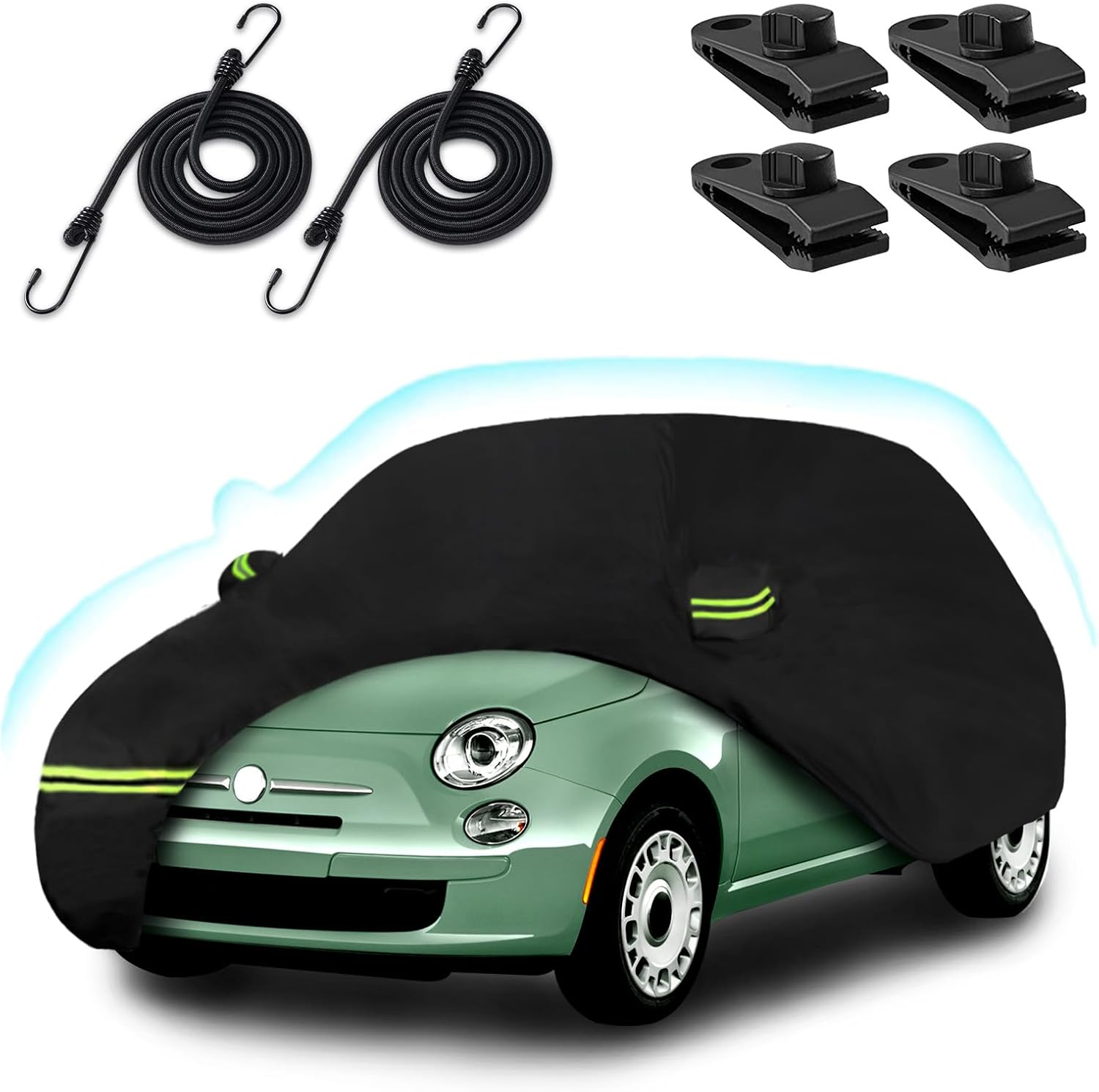 Auto Sonnenschutz Für FIAT 500 – Frontscheiben-Blende Mit Hitzeschutz