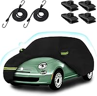 Vista 13 de Cubiertas de coche para Mini Cooper/Cooper S/Hardtop/Convertible 2 puertas 2002-2025, cubierta completa para auto Cooper impermeable 210T para todo