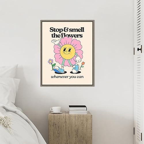 Miniatura 6 de Amanti Art Framed Canvas Wall Art 28x23 Retro Cartoon Character I by Victoria Barnes, Framed Wall Art Canvas, Humor Artwork, Country Rustic Decor,