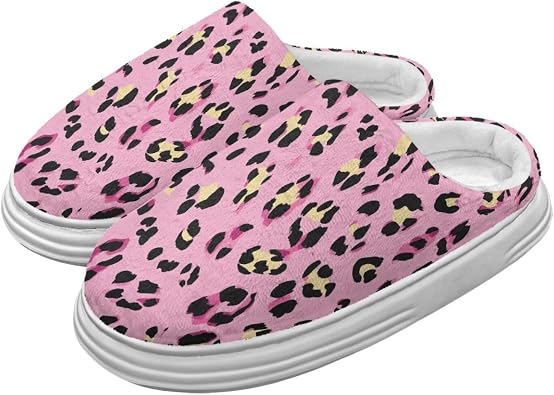 Memory Foam Fluffy Cozy Slip-on House Shoes for Winter Warm Thick Sole Indoor Outdoor Platform Slippers