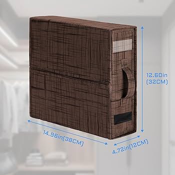 ISSLO Bed Sheet Storage Organiser Queen/King Size Bedding Storage Bags