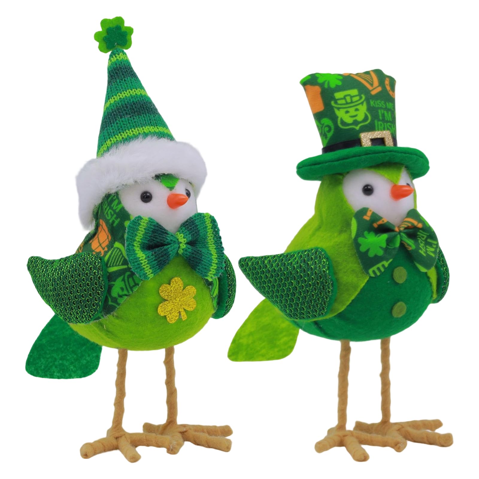 Kaeltsyn Of 2 Bird Plush Decoration for Home Parties Outdoor Event and Independence Day Soft Fabric Ornament Outdoor Decoration