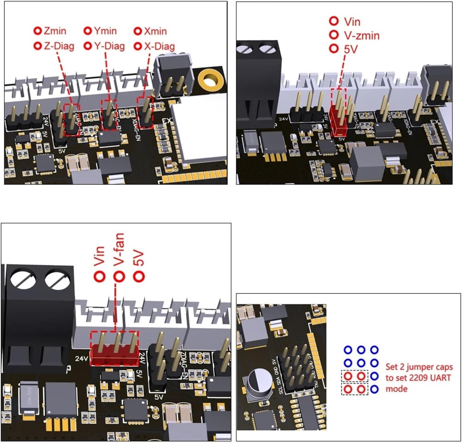 Silent Stepper Tmc2209 V4.0 Chip 2. Peak Voor 3d-printer Ultrastille Prestaties