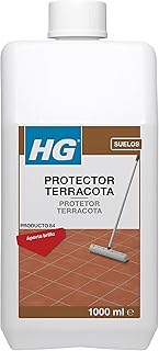 HG Abrillantador Protector para Terracota y Piedra Natural, Limpiador para Suelo Concentrado con Aroma Fresco, 1 L