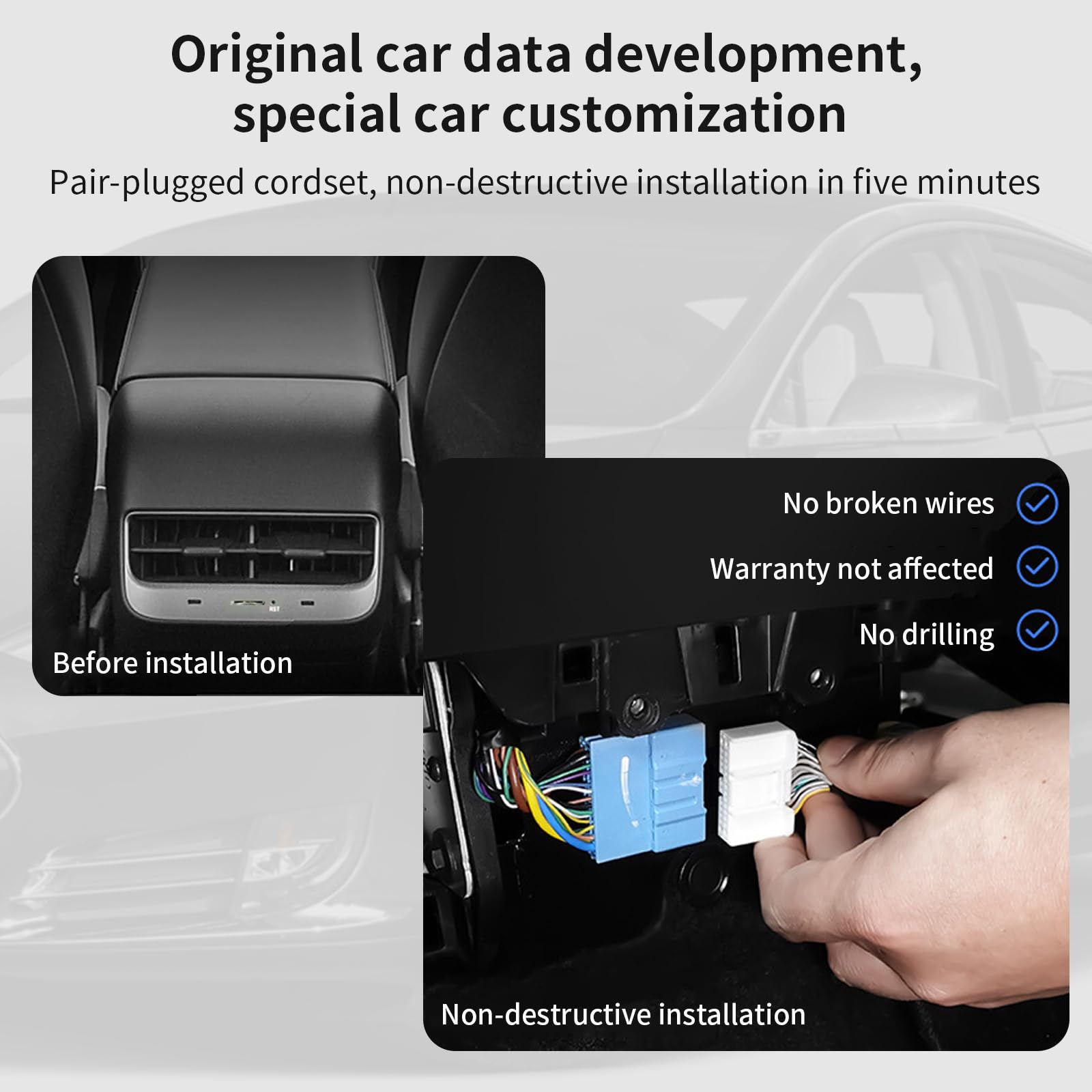 【極美品】テスラ モデル3/Y リアモニター 8.7インチ 後部座席エンタメ 前編】Tesla Model3/Yで快適な後席エンターテイメント空間を実現！最適