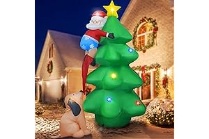 6FT Funny Santa Inflatable Decoration