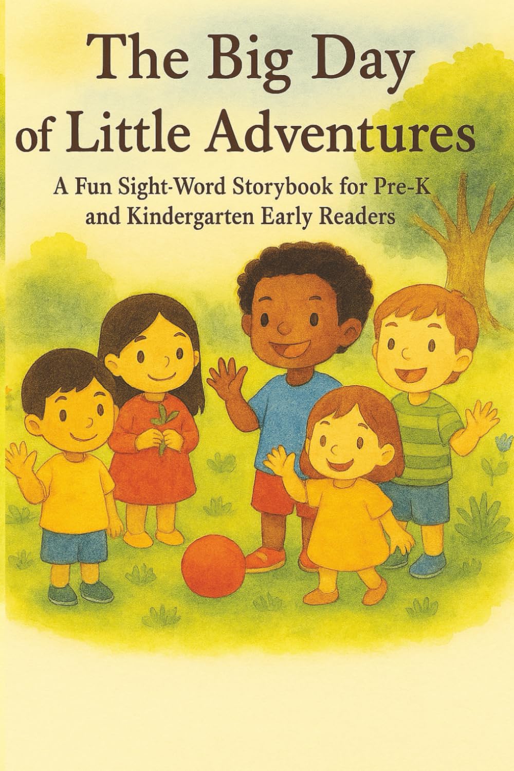 The Big Day of Little Adventures: A Fun Sight-Word Storybook for Pre-K and Kindergarten Early Reader