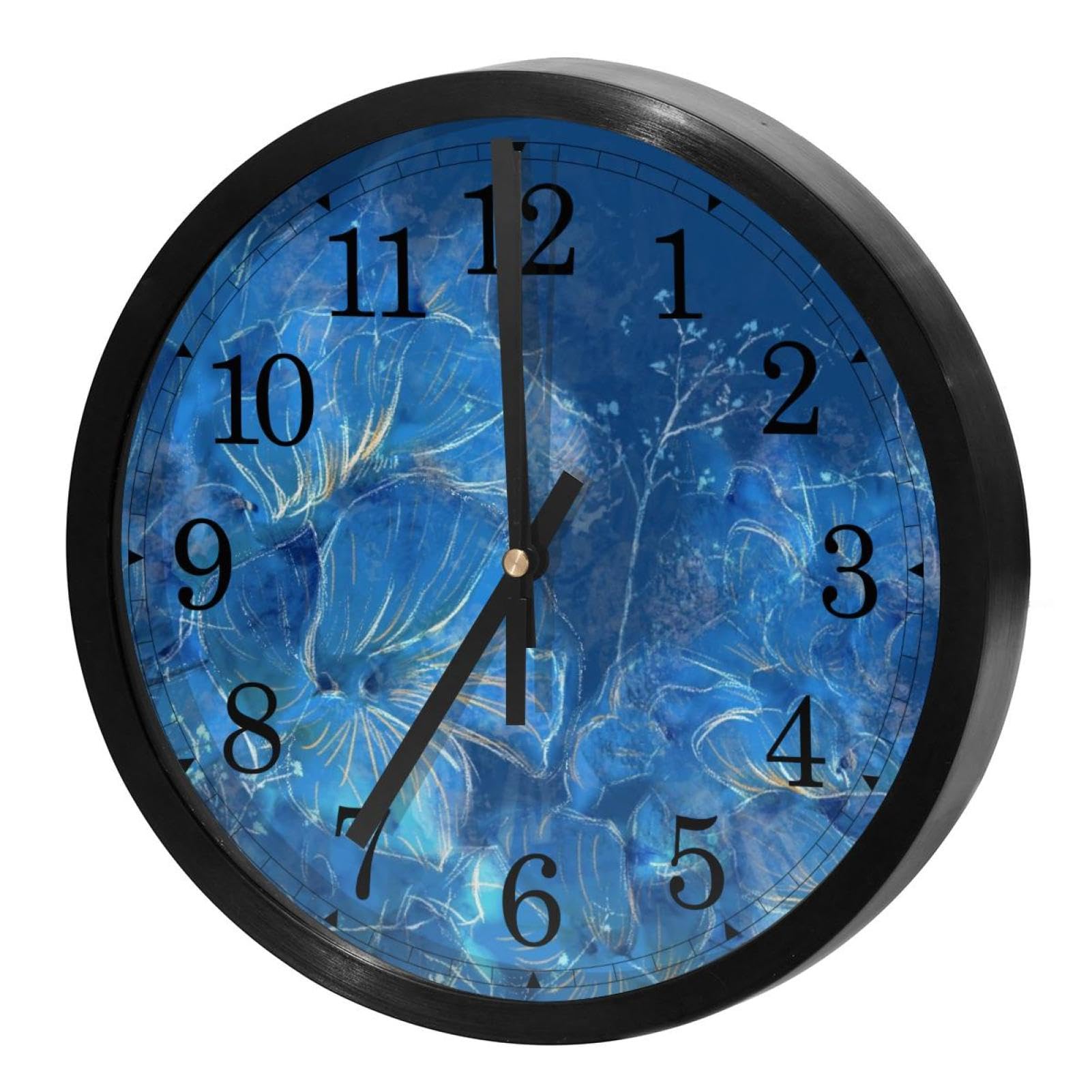 Horloge murale silencieuse quartz pour décoration de bureau et maison
