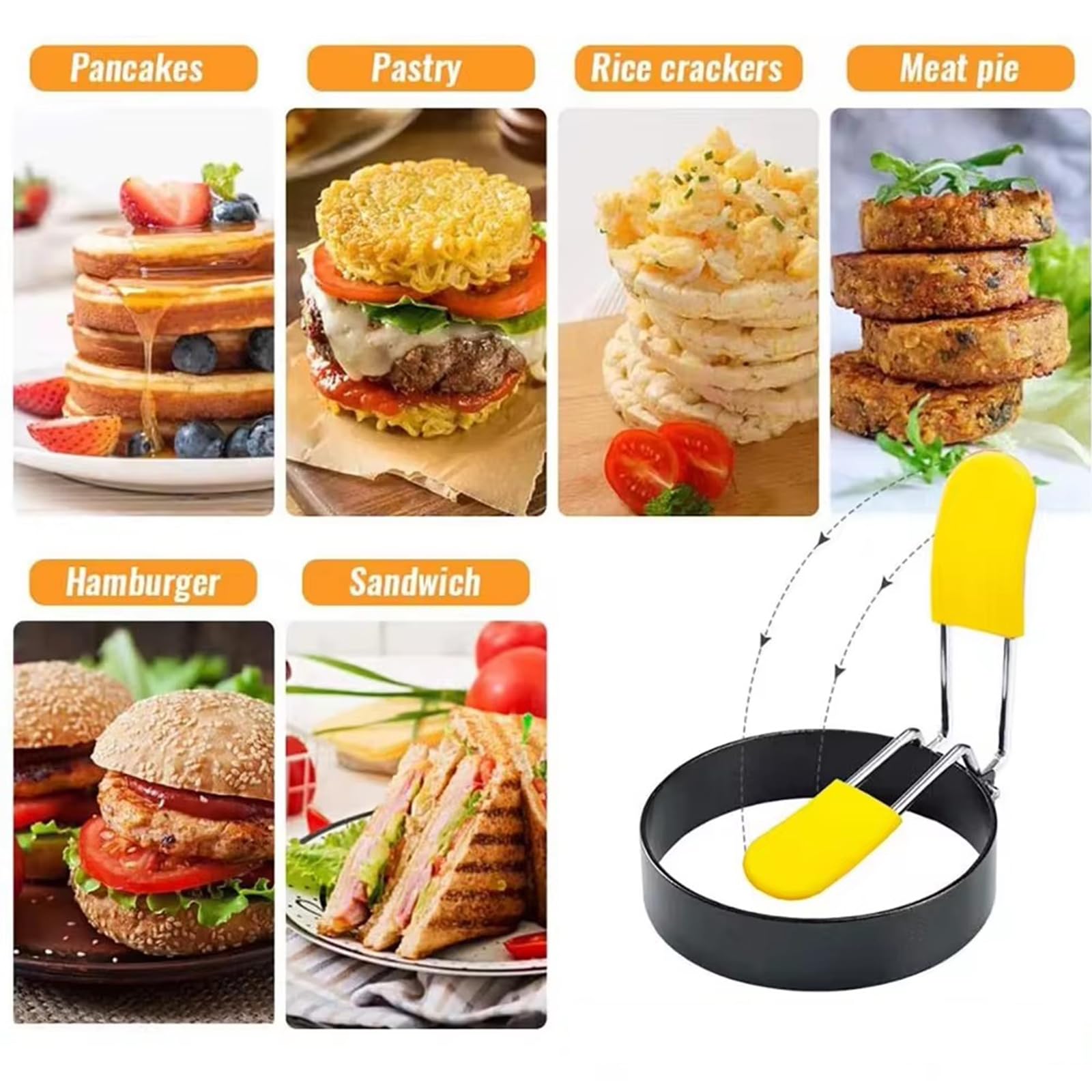 KitchenCraft - Moules à Œufs au Plat en Acier Inoxydable | WhichOne KitchenCraft - Moules à Œufs au Plat en Acier Inoxydable | WhichOne