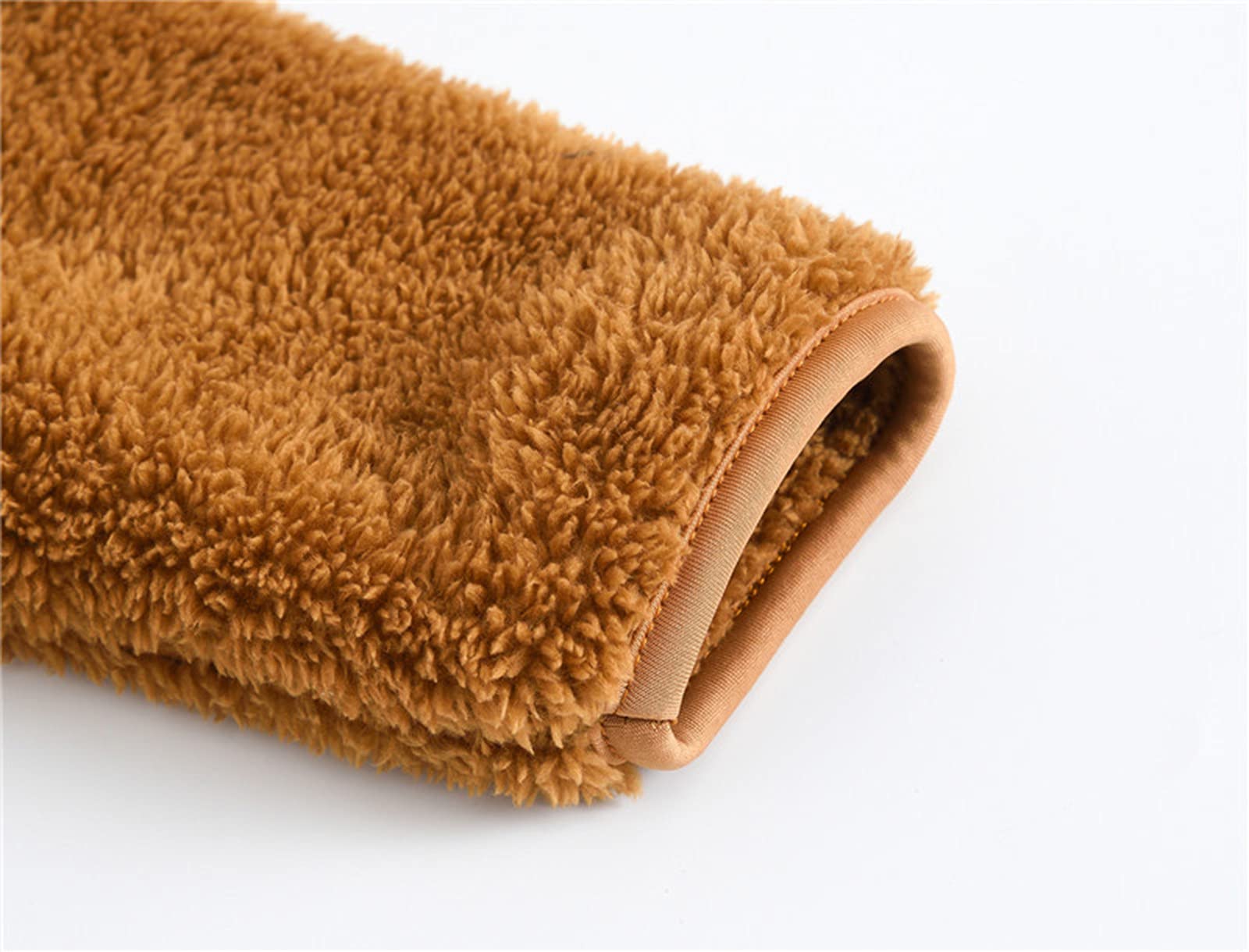 Bébé Blousons Garçon Fille Veste Polaire Manteaux à Capuche Oreilles Hiver Épais Peluche Chaud Nouveau-né Cartoon Vêtements avec Doublée Fermeture Éclair Unisexe Chaud Veste 1-5 Ans