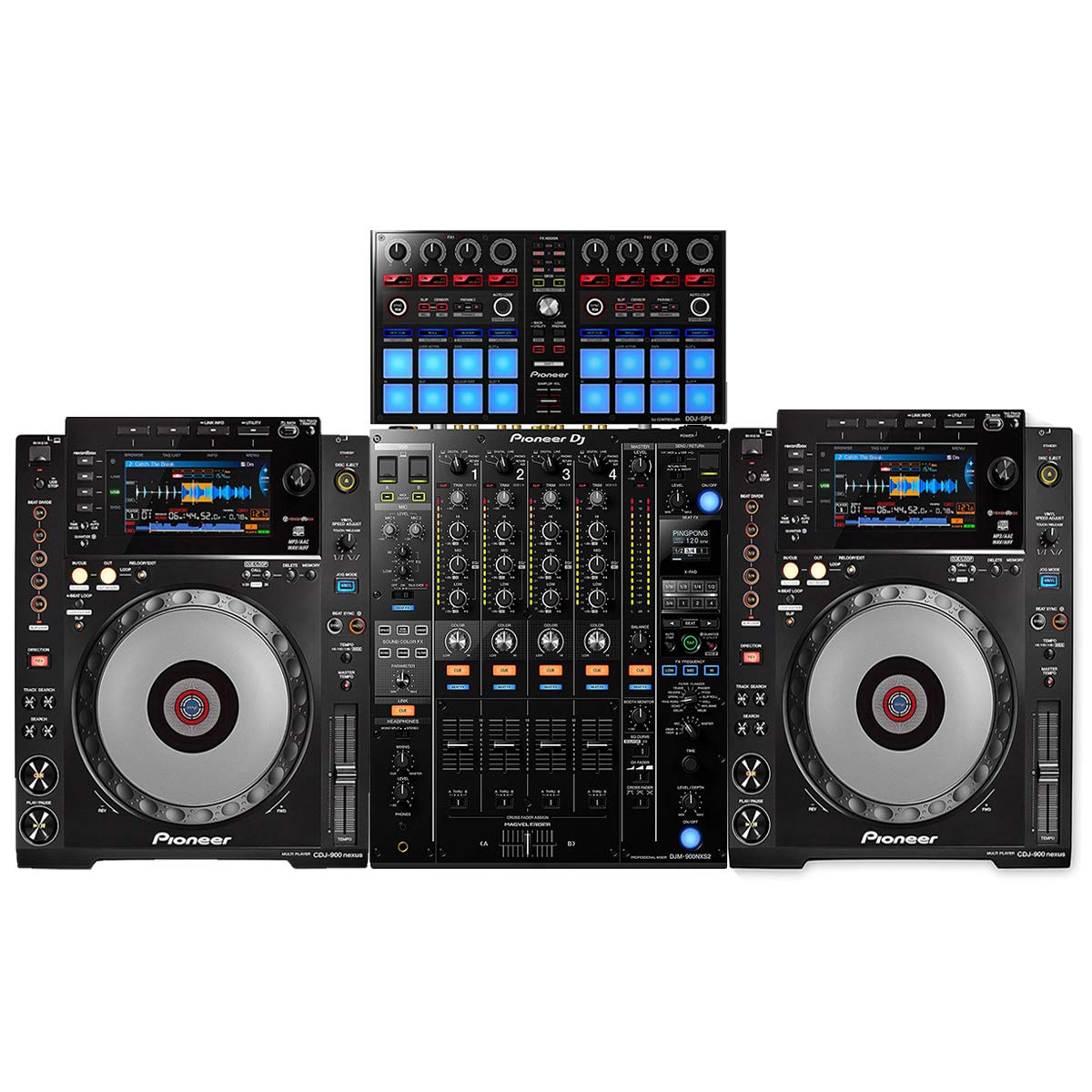 Pioneer Dj Cdj 900nxs Players W Djm 900nxs2 Mixer Ddj Sp1 Sub Controller Buy Online In Ukraine At Desertcart