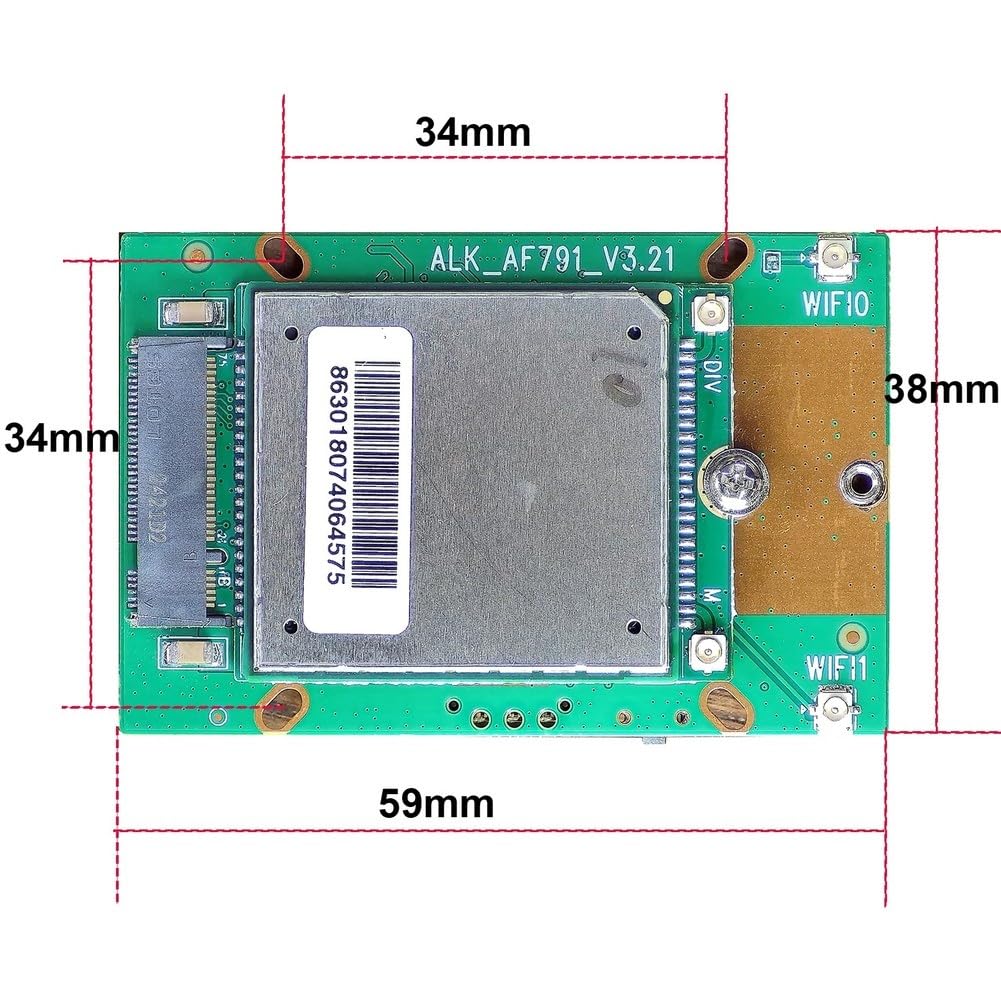 Module de routeur 4G pour la surveillance avec double LAN et