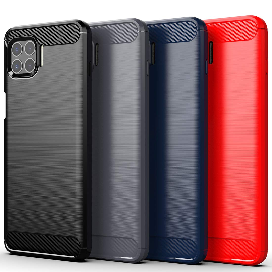 Custodia Osophter Per Moto One 5G / Moto G 5G Plus - Gomma TPU Anti-Urto, Blu - Protezione Flessibile