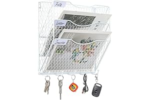 PAG Hanging Wall File Holder Office Wall Organizer Mail Sorter