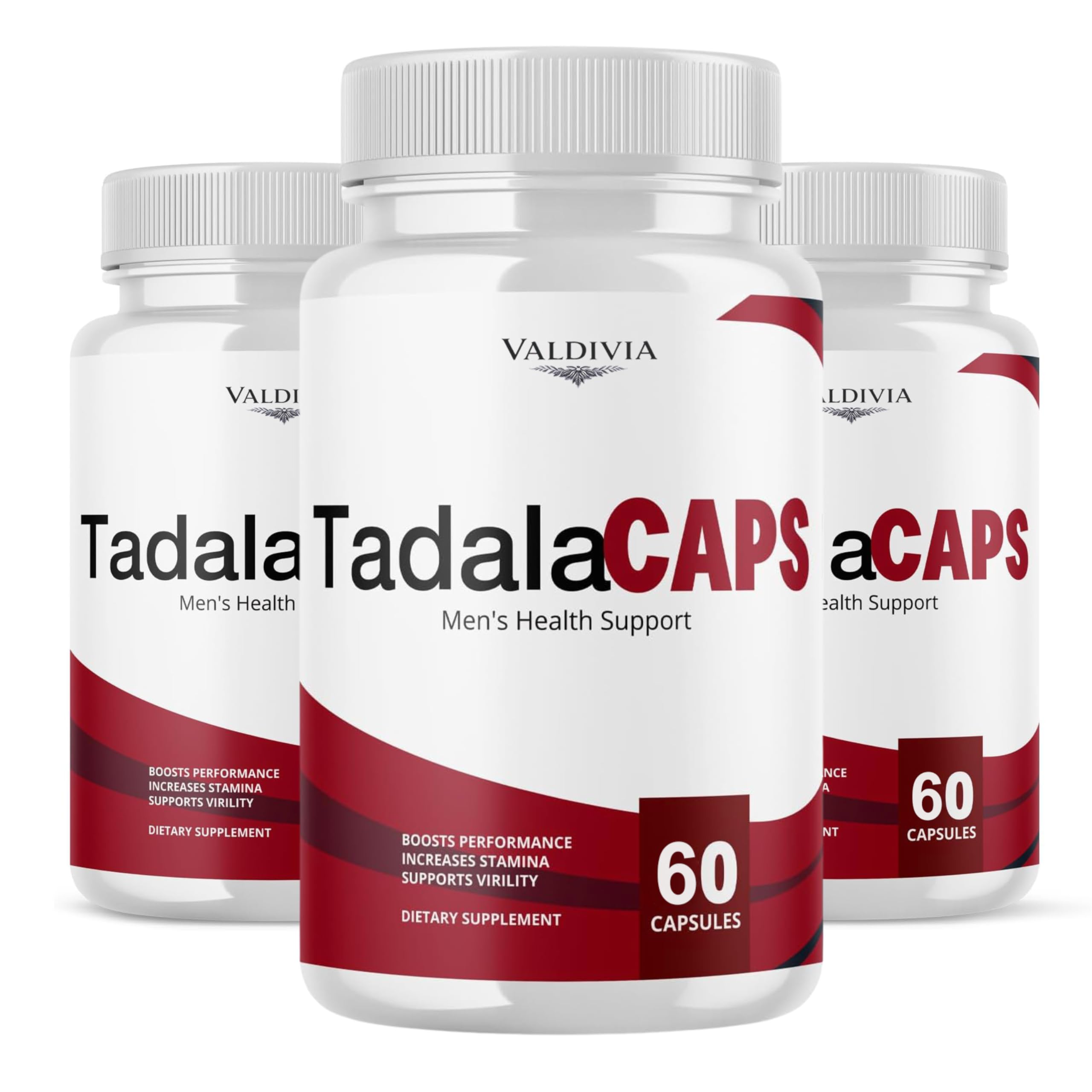 TadalaCaps Health Support, Original Tadala Caps Formula All Natural Premium Advanced Formula, TadalaCapsules - Maximum Strength, Daily Nutrition Multivitamin, 180 Capsules for 3 Months