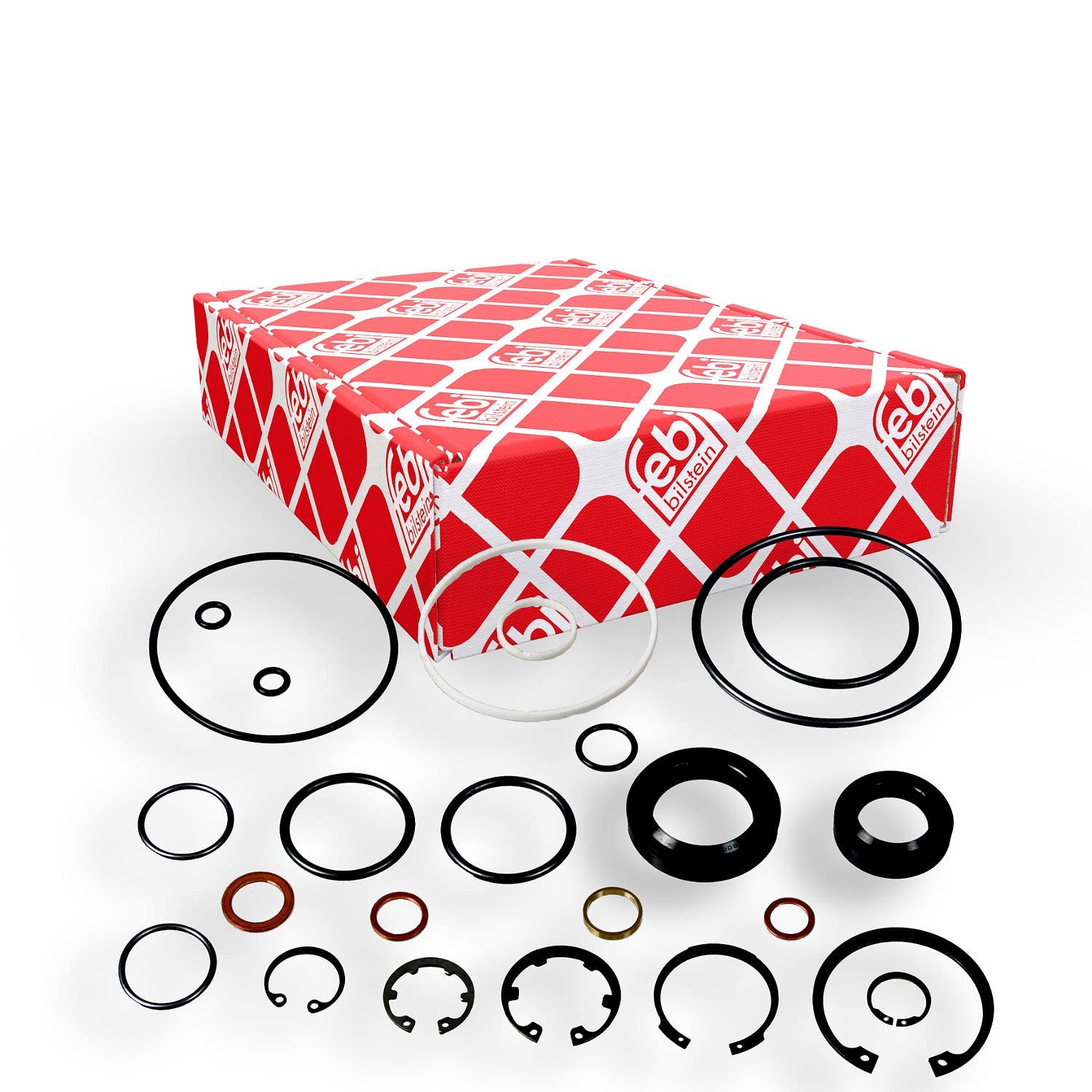 Febi Bilstein 06471 Steering Gear Gasket Repair Set Fits Mercedes-Benz 190 124