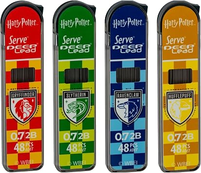 Serve Deep Mekanik Kalem Ucu 0.7mm 2b - Harry Potter Damali 4lu Set