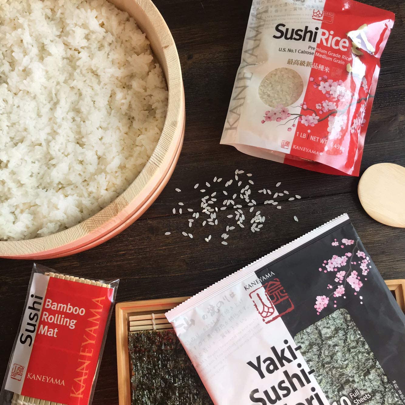 Amazon.com : Kaneyama Yaki Sushi Nori / Vacuum-packed/re
