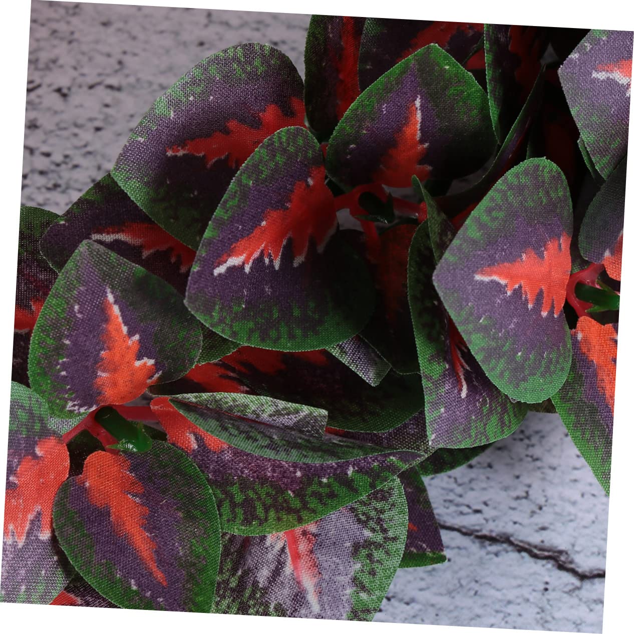 Housoutil Lot De 3 gazons Artificiels Pour Aquarium Plantes Décoratives Daspect Naturel Faciles À Nettoyer Et À Entretenir 2 pièces X 3