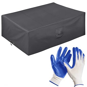 Outdoor Furniture Covers - 200 * 160 * 80cm - Waterproof Cover for Patio Rattan Table & Chairs +Plus Garden Gloves