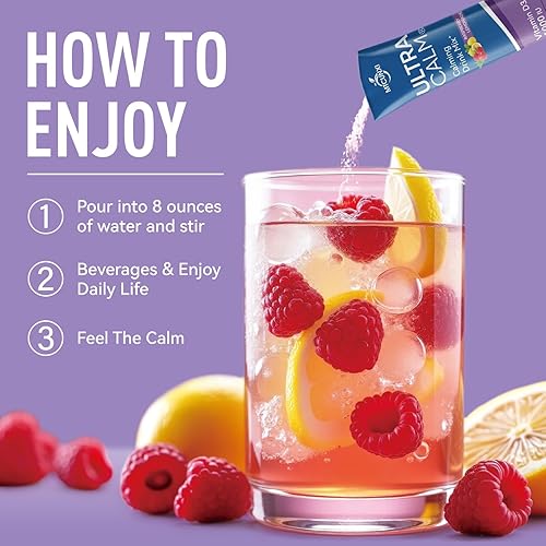 Miniatura 5 de MTCUNXI UltraCalm Super Cortisol Bebida con Glicinato de Magnesio, Ashwagandha, L-Teanina, Vitamina D3, Polvo de Glicinato de Magnesio para el Sueño