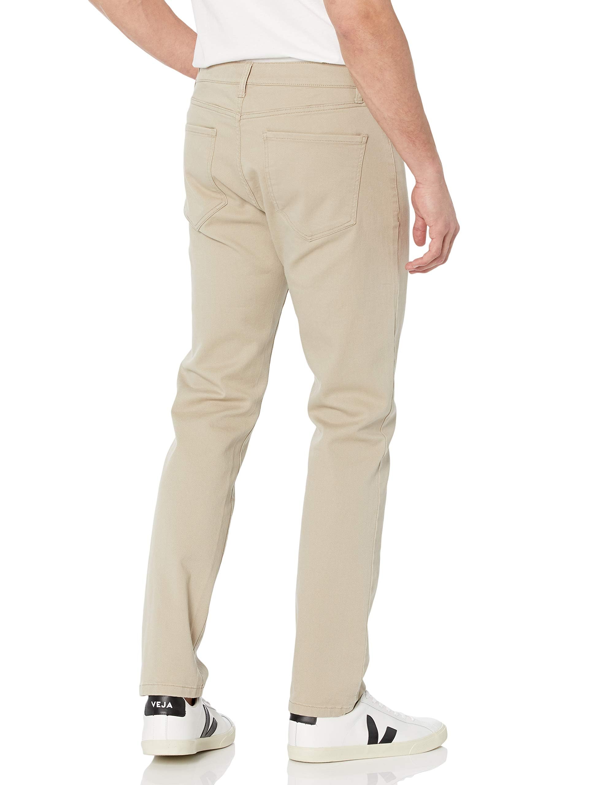 Amazon Essentials Hombre Vaqueros Ajustados - Colores interrumpidos — view 3