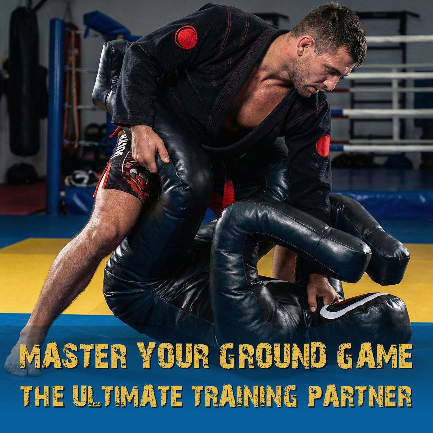 MMA Grappling Dummy Judo BJJ Wrestling Zittende Positie Braziliaanse JIU Jitsu dummy Submission Zelfverdediging Training canvas ONGEVULD (70