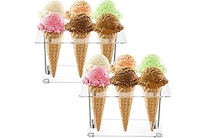 Versatile 2-Pack Snow Cone Holder: Perfect for Parties and Display