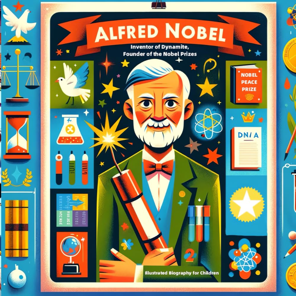 Alfred Nobel: Illustrated Biography for Children: Inventor of Dynamite, Founder of the Nobel Prizes
