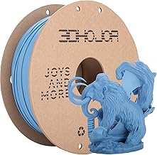 PLA Pro (Plus) Filament 1.75mm, 3D Printer Filament, Cardboard Spool 3D Printing Filament, Dimensional Accuracy +/- 0.03 mm, Haze Blue, 1kg