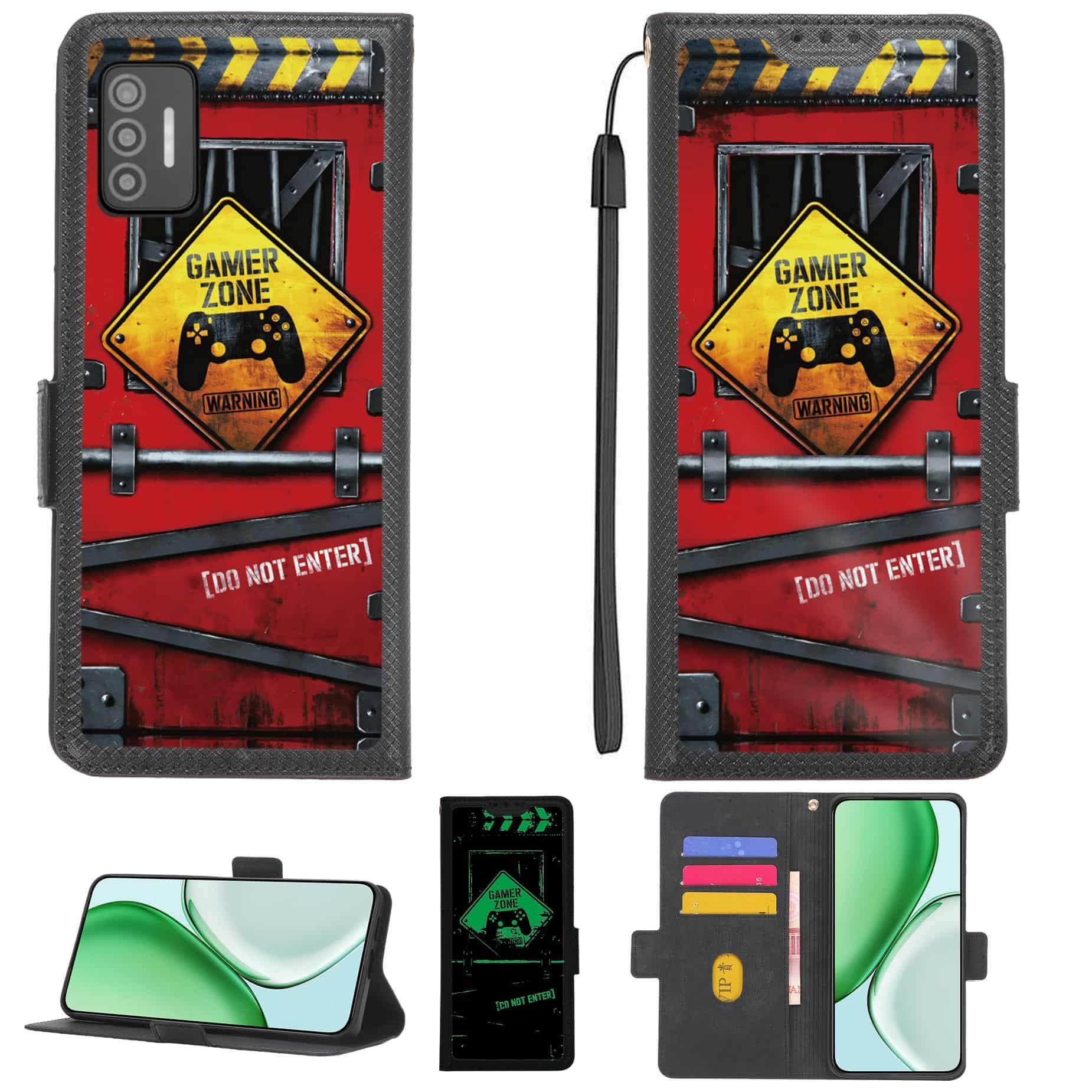 Case Compatible for Punkt. Mc02 Phone Case Flip Cover [with Tempered Glass Screen Protector][RFID Blocking][Luminous Effect] LPT-JGP