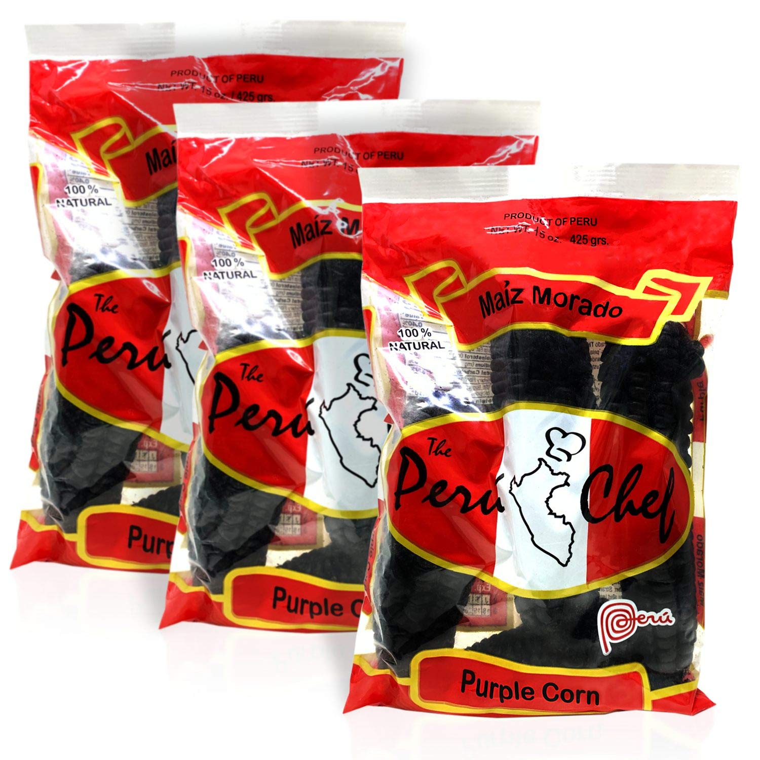 PeruChef Maiz Morado 3 Pack