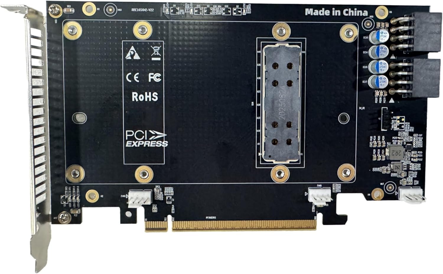 YiBaoTong Graphics Card SXM2 to PCIe X16 Adapter Board with