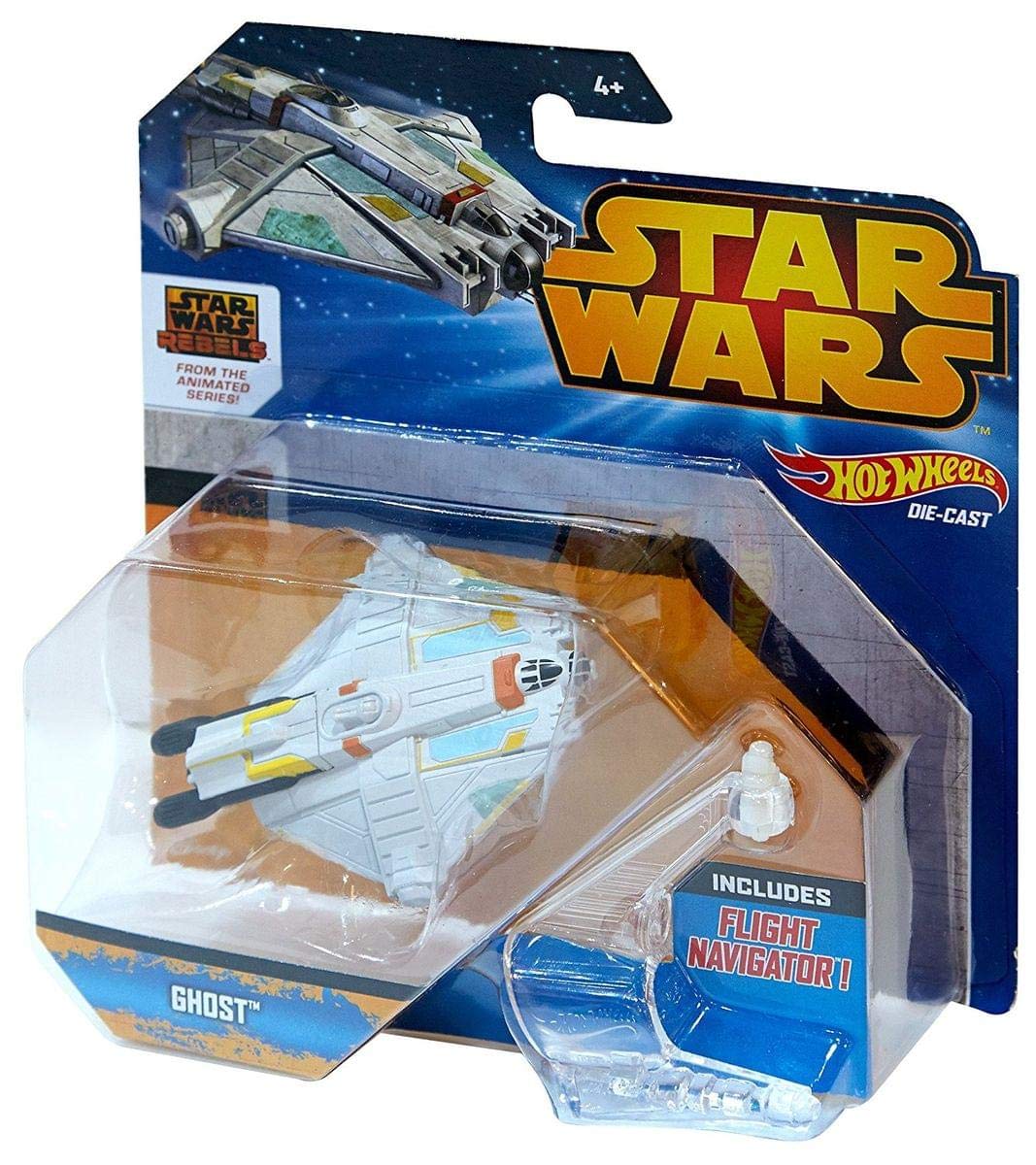 Hot Wheels - Nave Star Wars Rebel Ghost (Mattel CGW62) , color/modelo surtido