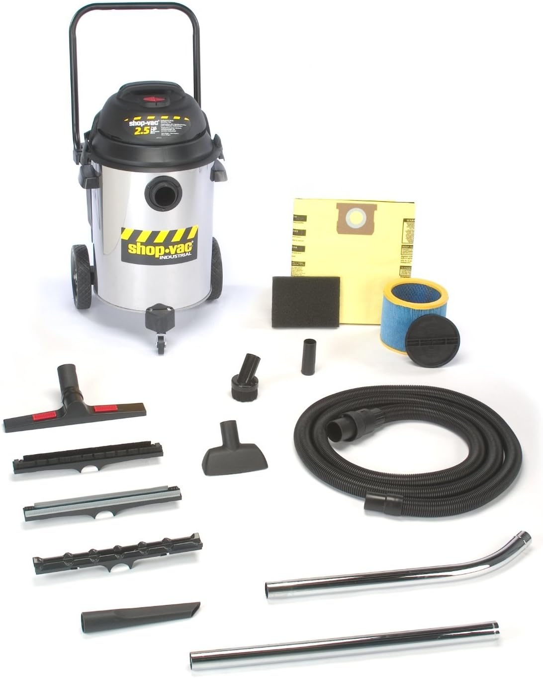 ShopVac 9624710 2.5 HP / 10 Gl. Industrial MultiPurpose Wet / Dry Vacuum