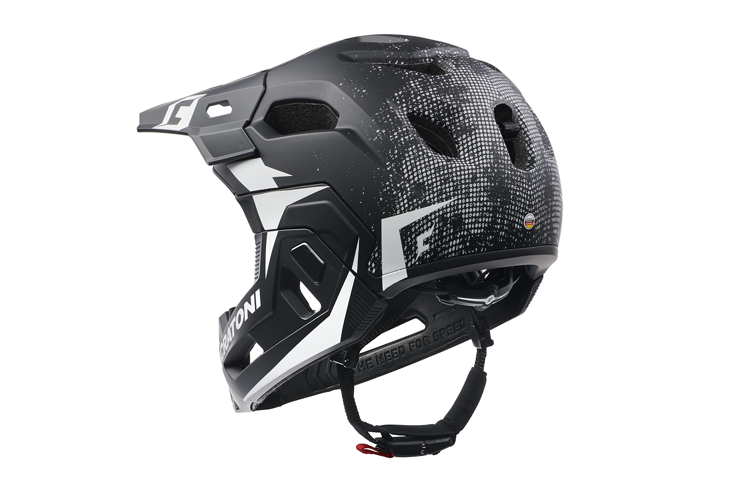Cratoni C-Maniac 2.0 MX MTB Helm schwarz/rot 2022