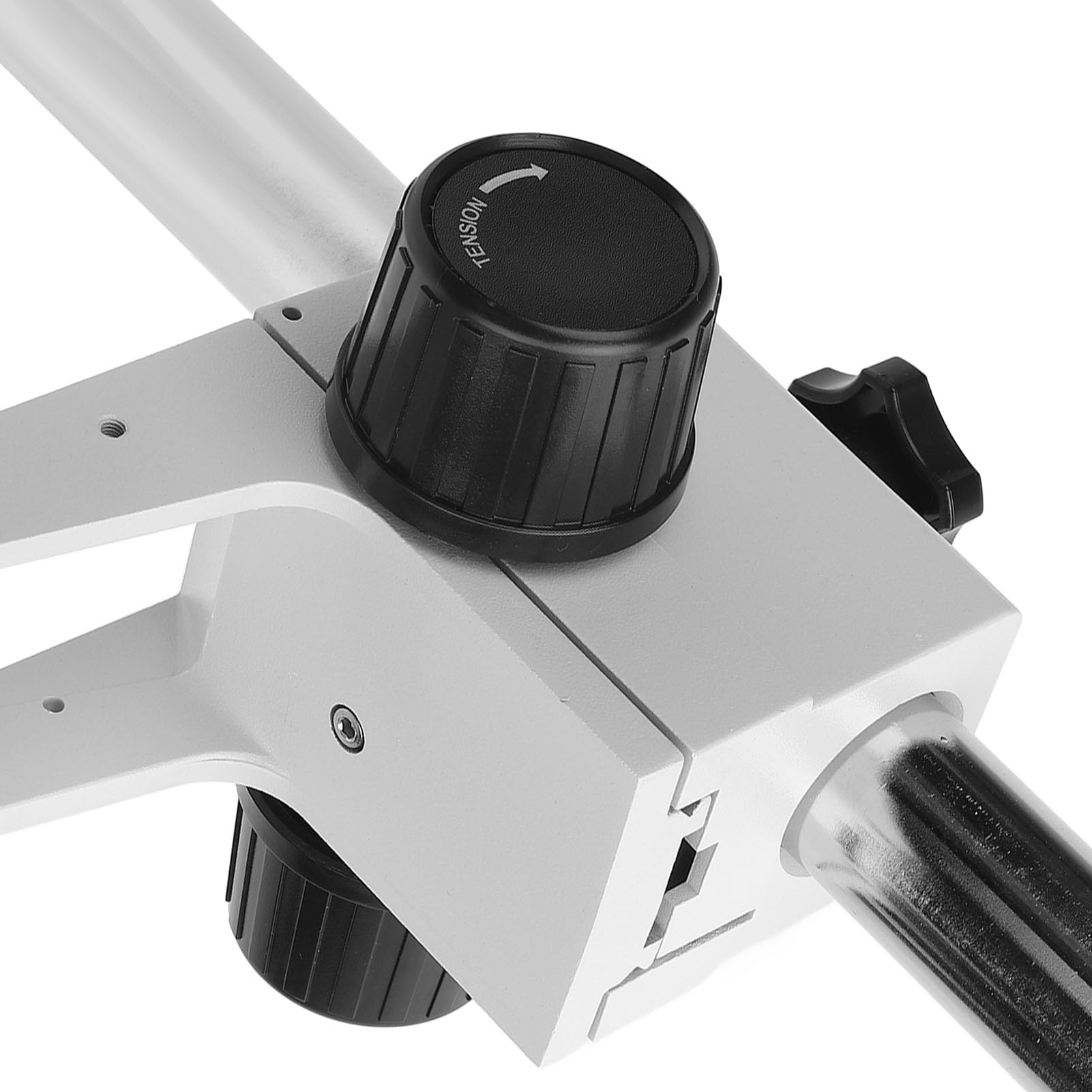 Universeller Verstellbarer Professioneller Basisständer aus Aluminiumlegierung, 360° Verstellbare Desktop-Stützhalterung für Digitales Mikroskop, Endoskop, Lupe, Lupe, Kamera mit