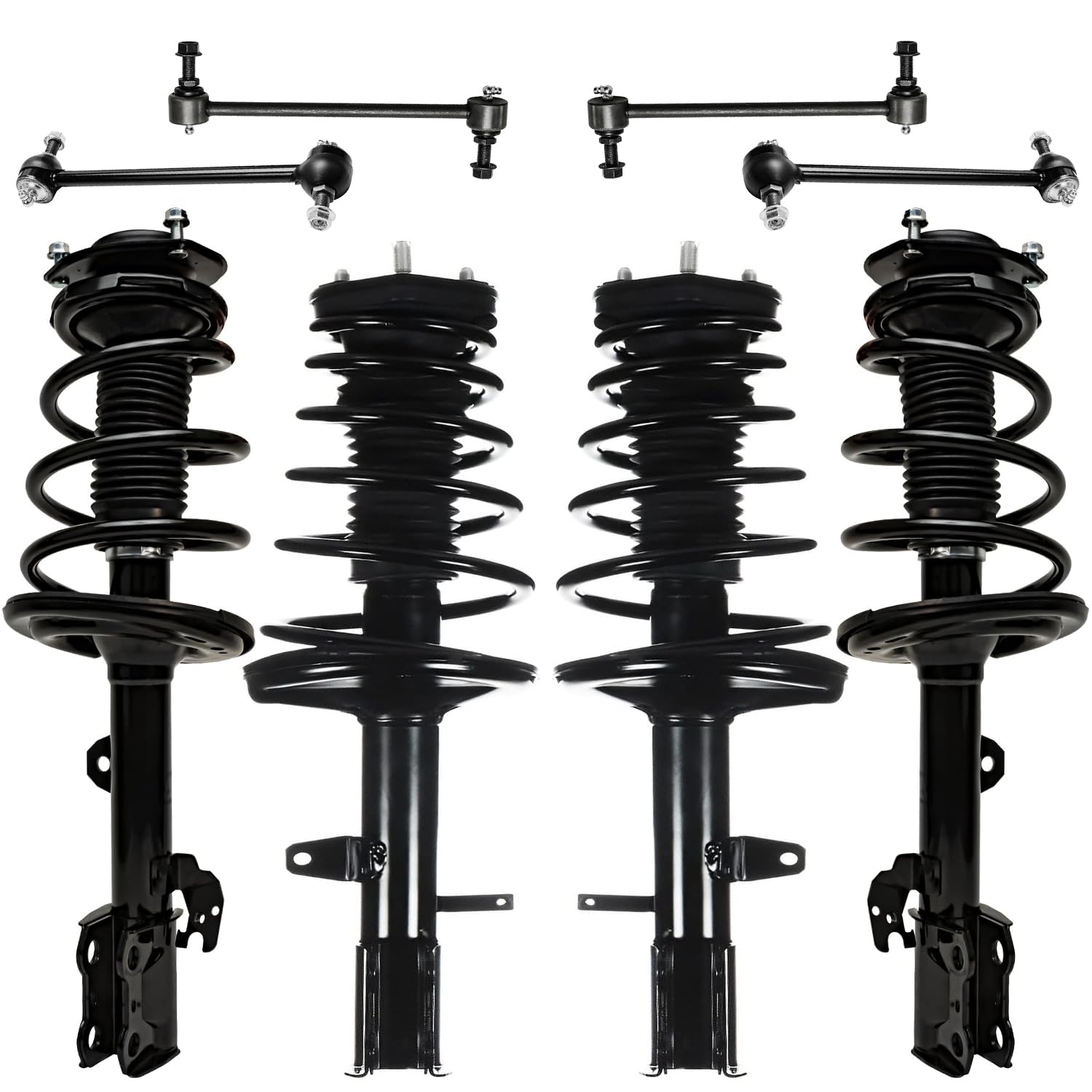Detroit Axle - AWD 8pc Struts Kit for Toyota 2009 2010 2011 2012 Venza