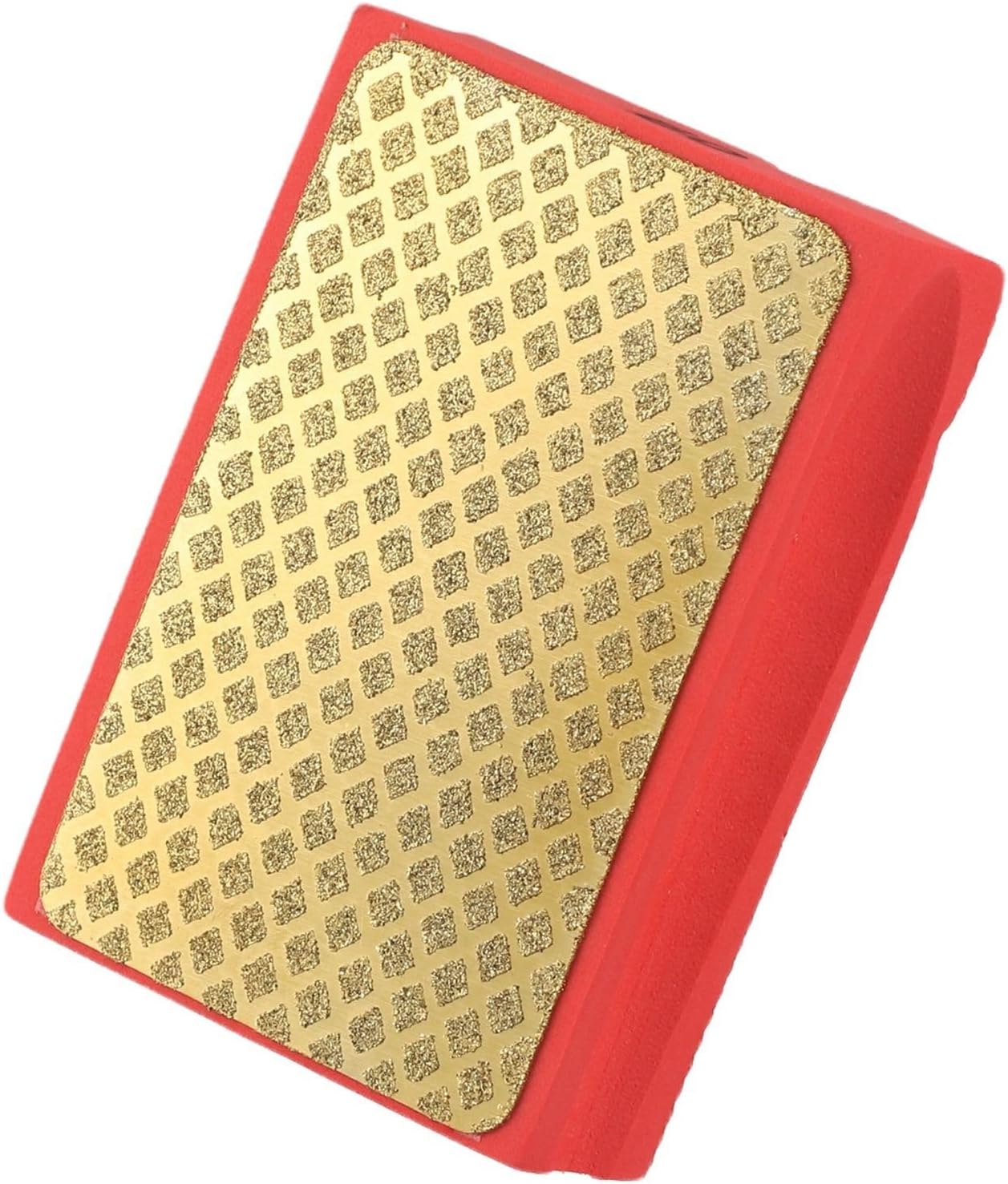 Emery Hand Polishing Block 95x60x27mm Tile Glass Marble Sanding Grinding Pad with 60-400 Grit Options DIY and Professional Use(60Grit)