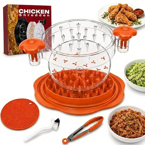 Large Chicken Shredder Tool with Suction Base 2026 – Twist