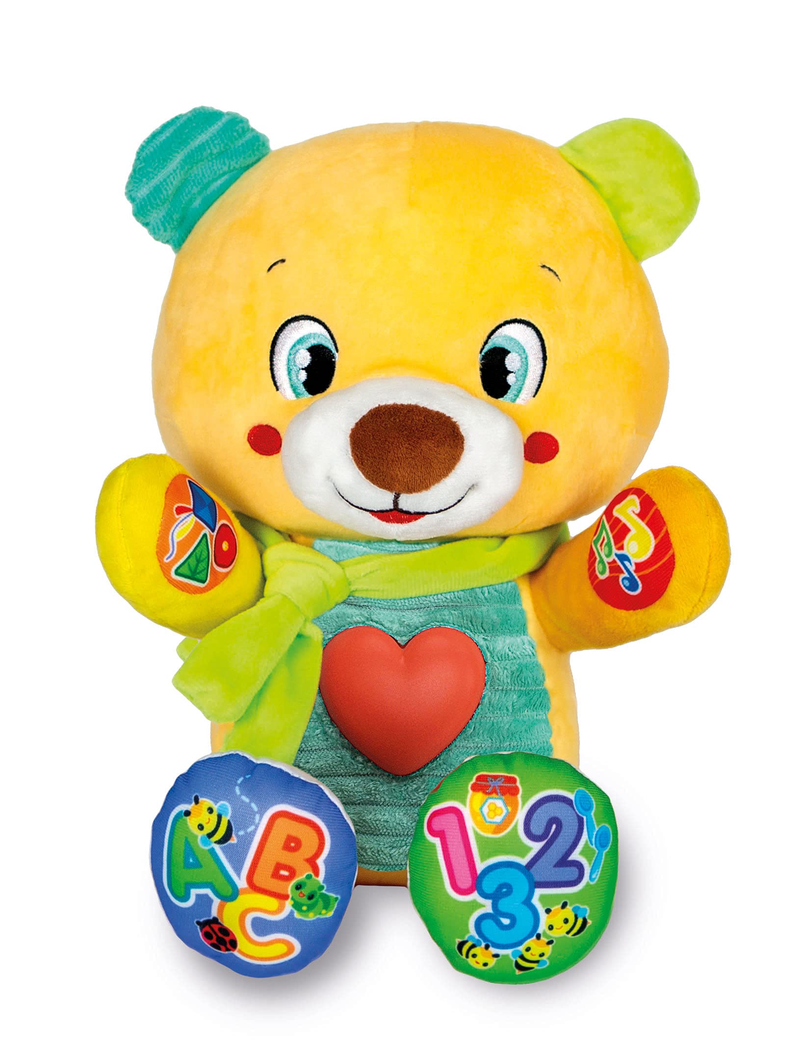 Clementoni Baby 61534 - Interactive Baby Bear toy for babies