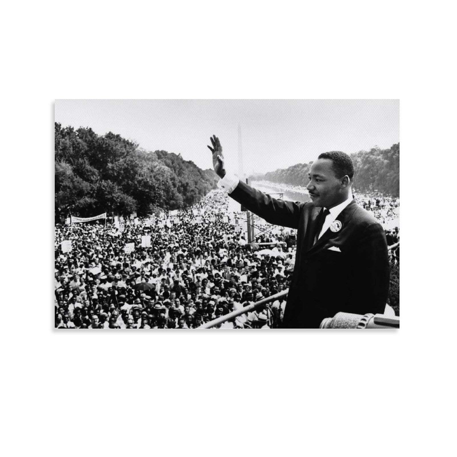 Buy Wugod Martin Luther King Jr Dream Speech Civil MLK Canvas Art and ...