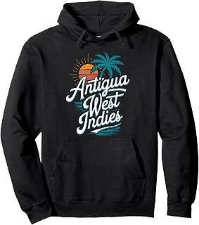 Antigua Souvenirs Family Antigua West Indies Vacation Pullover Hoodie