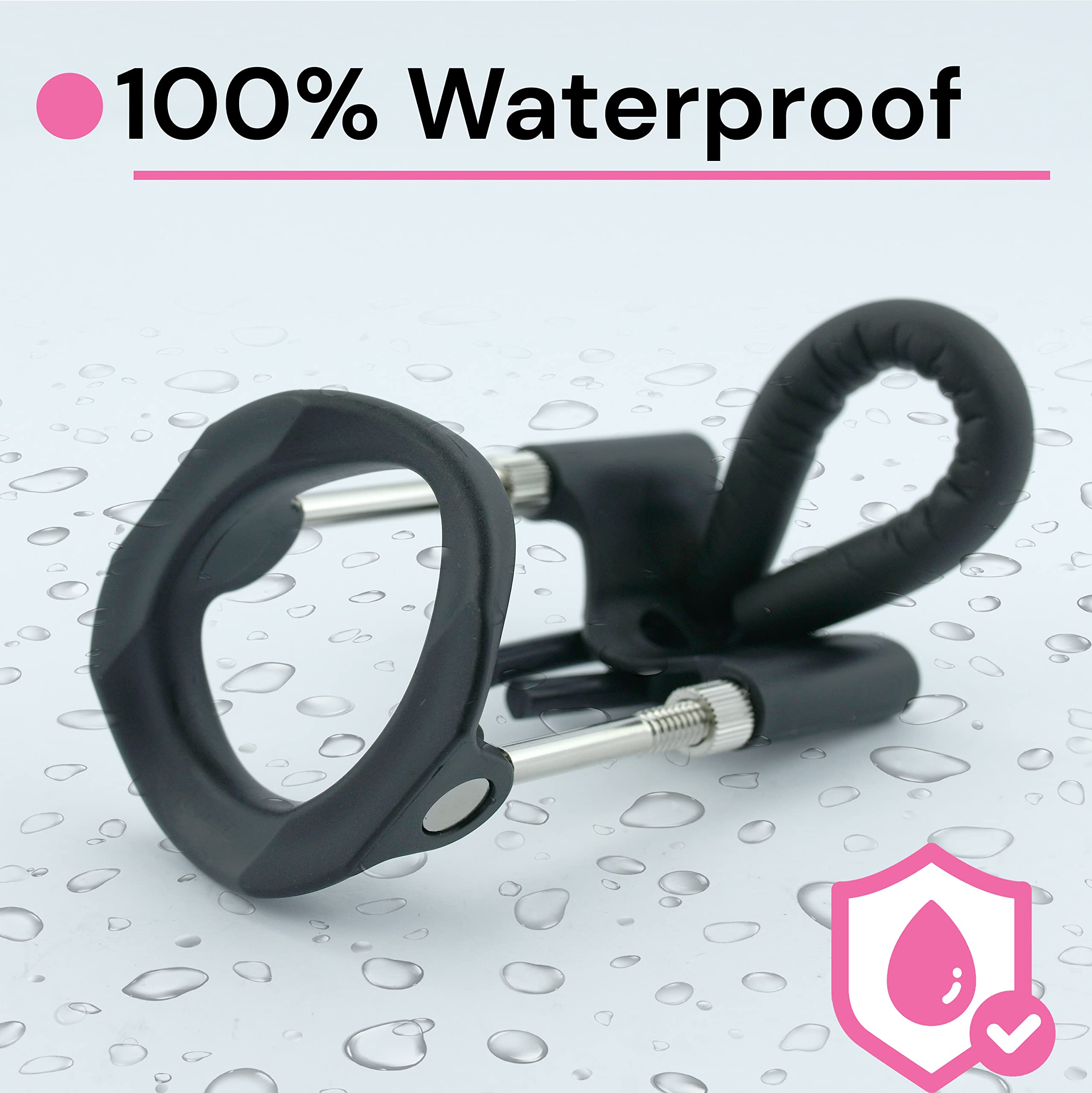 Extensor Profesional de Pene para Hombres – Estirador de Pene Ajustable con Sistema de Tracción – Diseño Ergonómico, Sujeción Segura, Ayuda Mecánica para la Erección, Negro P07