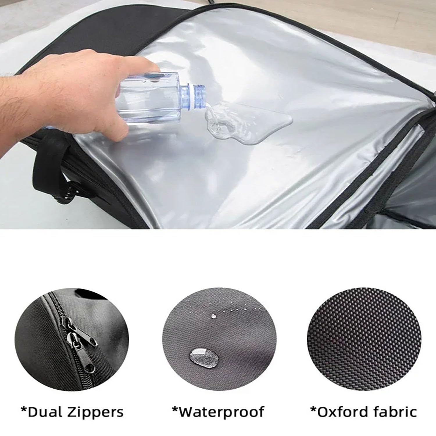 per Tesla Model Y Juniper 2025 2026 Frunk Cooler Organizer Borsa Isolante per Bagagliaio Anteriore Esterno