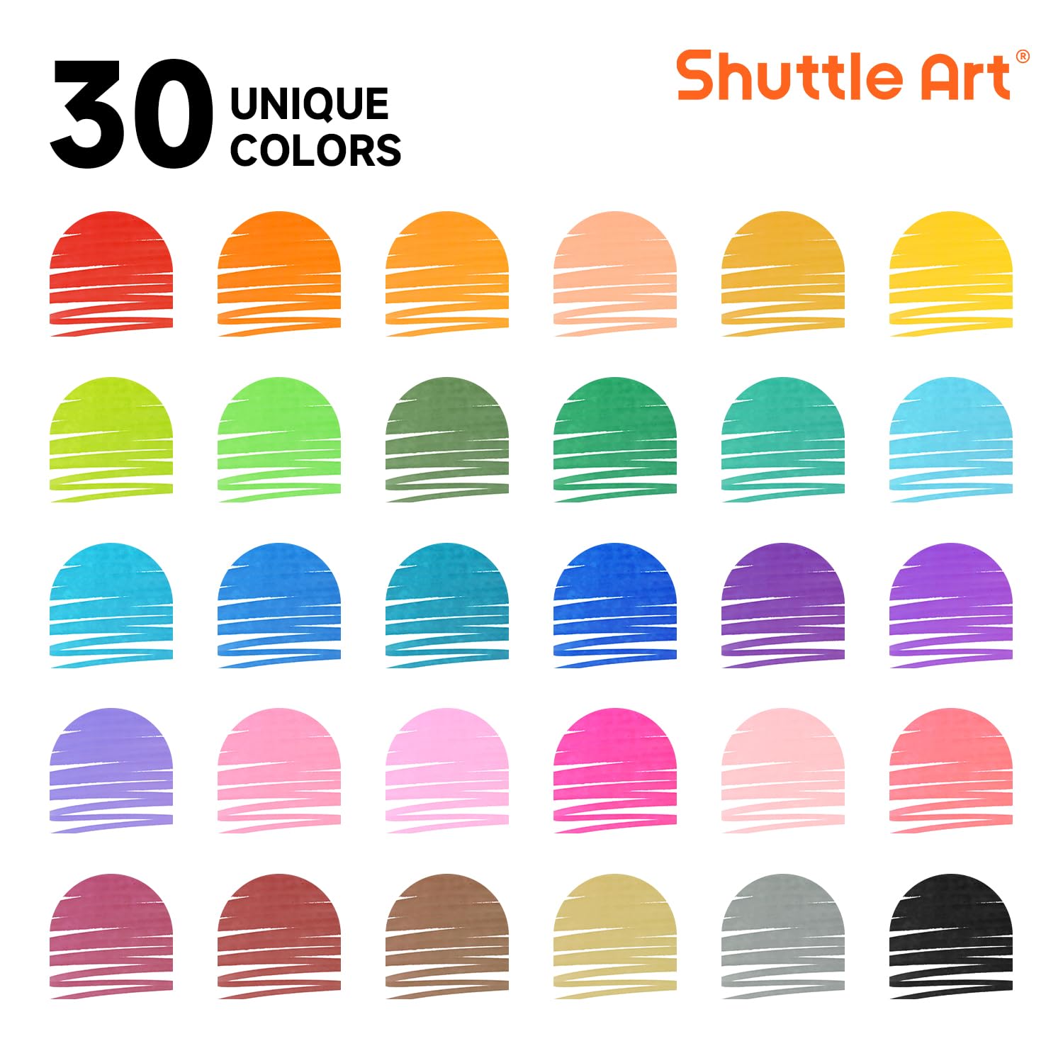 Shuttle Art Super Washable Markers - Image 2