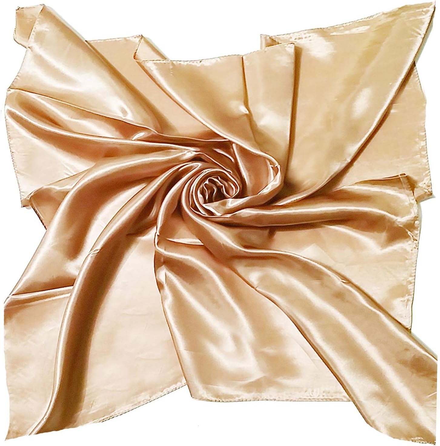 Zar FashionsSatin Silk Large 90 cm X 90 cm Square Plain Nautical Head Neck Scarf Wrap 28 Colours SACL CLOTHING