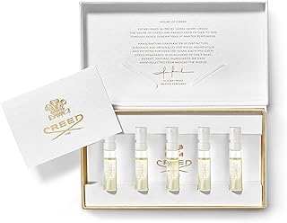 Creed Women’s Inspiration Sample Set, Luxury Fragrance Set with 5 Signature Scents, 1.7ML x 5