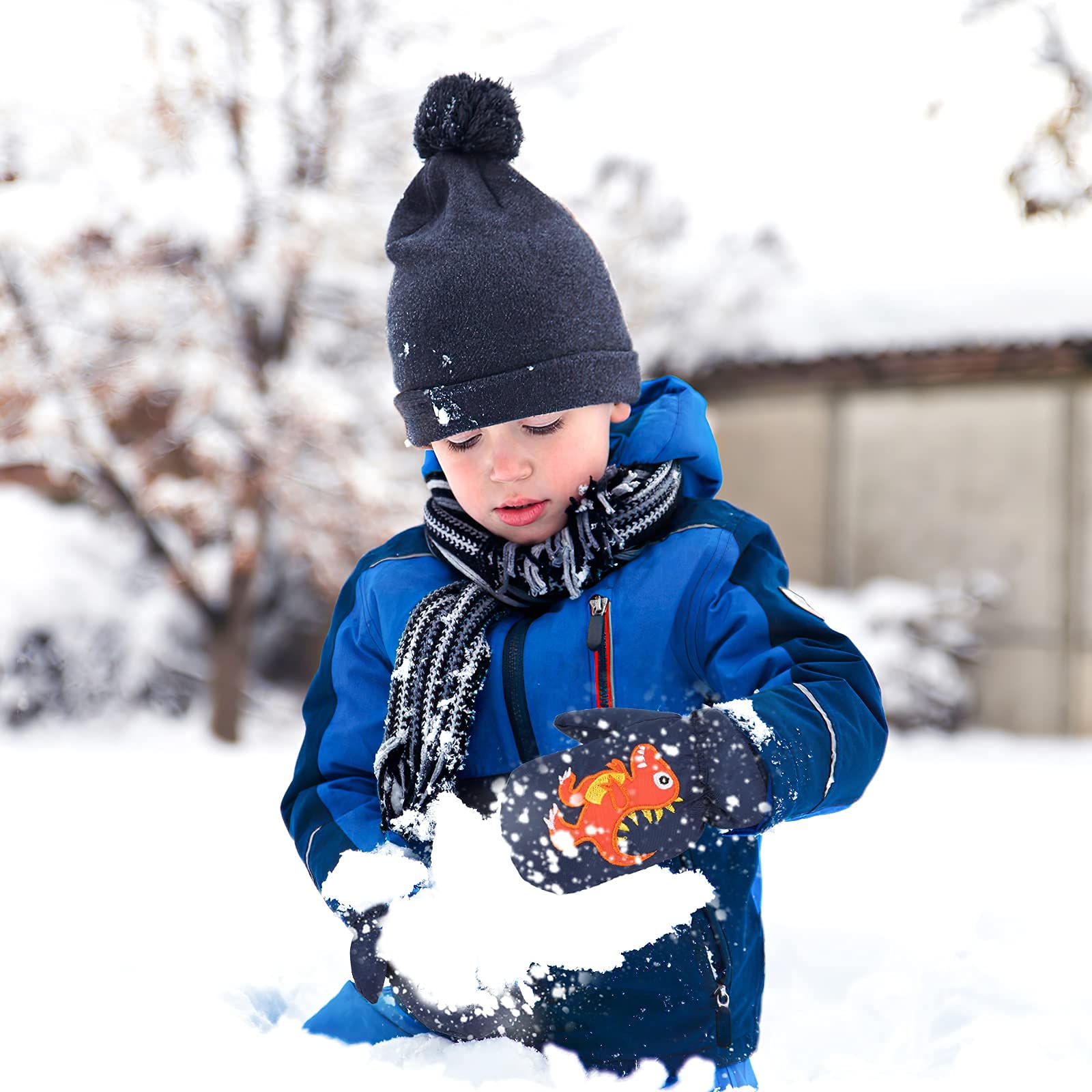Gants Ski Gant De Neige Enfant Gants De Ski Enfants, Moufles Ski